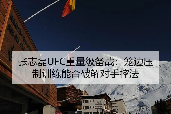 张志磊UFC重量级备战：笼边压制训练能否破解对手摔法